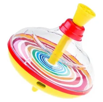 Dřevěná hračka Barevný spinner/káča