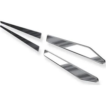 Lišta karosérie CRONI Boční nerezové ochranné lišty Toyota C-HR I (2016 - 2023) | W 1. Lesklé, leštěno do zrcadlového lesku