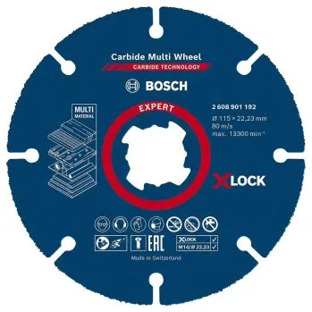 Řezný kotouč Kotouč řezný Bosch Expert Carbide Multi Wheel 115mm X-LOCK 2608901192