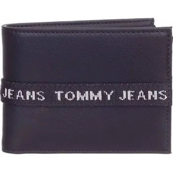 TOMMY HILFIGER BEZPEČNÁ PÁNSKÁ PENĚŽENKA TJM ESSENTIAL CC & COIN BLACK AM0AM11218 BDS