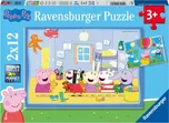 Ravensburger Puzzle Prasátko Peppa 2x12…