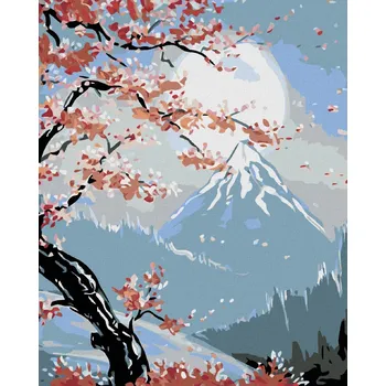 Hračka Diamondi Diamantové malování - JARO V HORÁCH Rozměr: 40x50 cm, Rámování: bez rámu a bez vypnutí plátna
