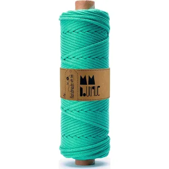 Příze MMboutique bavlněná šňůra SMART 5mm Emerald green