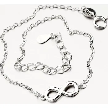 Náramek Dámský náramek stříbro 925 nekonečno BST-14649/21 délka 18 cm