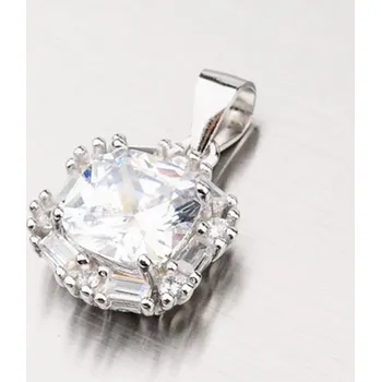 Přívěsek Dámský přívěsek stříbro 925 zirkon GLM13-019