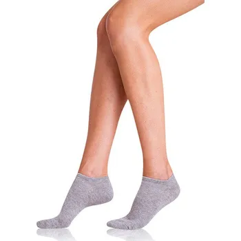 Dámské ponožky Dámské krátké ponožky 2 páry COTTON IN-SHOE SOCKS 2x - Bellinda - šedá, 35 - 38 i454_BE485805-354-38
