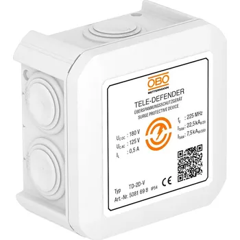 Přepěťová ochrana OBO BETTERMANN Kombinovaná ochrana telekom. TD-2D-V 5081698
