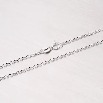 Řetízek Dámský řetízek bílé zlato 585 45-1103 délka 40 cm