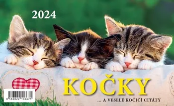 Kalendář SPEKTRUM GRAFIK Stolní kalendář Kočky 2024