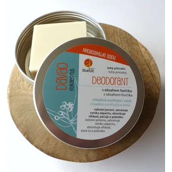 Tuhý přírodní deodorant DAVAO v plechu (Tuhý přírodní deodorant eukalyptus v plechové krabičce)