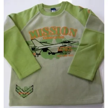 Chlapecká mikina Mikina chlapecká MISSION zelená - vel. 116