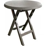 Stůl skládací TEO průměr 70cm capuccino MP1455