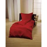 Gerald Wittmann Ložní povlečení Tatiana 140x200/90x70 cm červená Krep 100% Polyester mikrovlákno