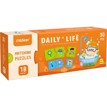 Hračka Mideer Život srovnávací puzzle 30 dílků