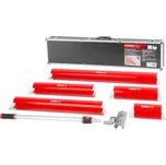 Sada hladítek Ergonomic, 250-1000 mm, 0,8-1,4 m teleskopická tyč, držák, kufr
