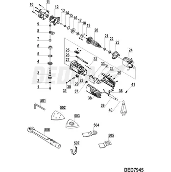 Brzdový kotouč Rotor DEDRA XDED7945X.20