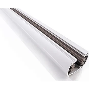 Příslušenství pro svítidlo Light Impressions Přisazená kolejnice 3-fázová 444201 kulatá 2m bílá