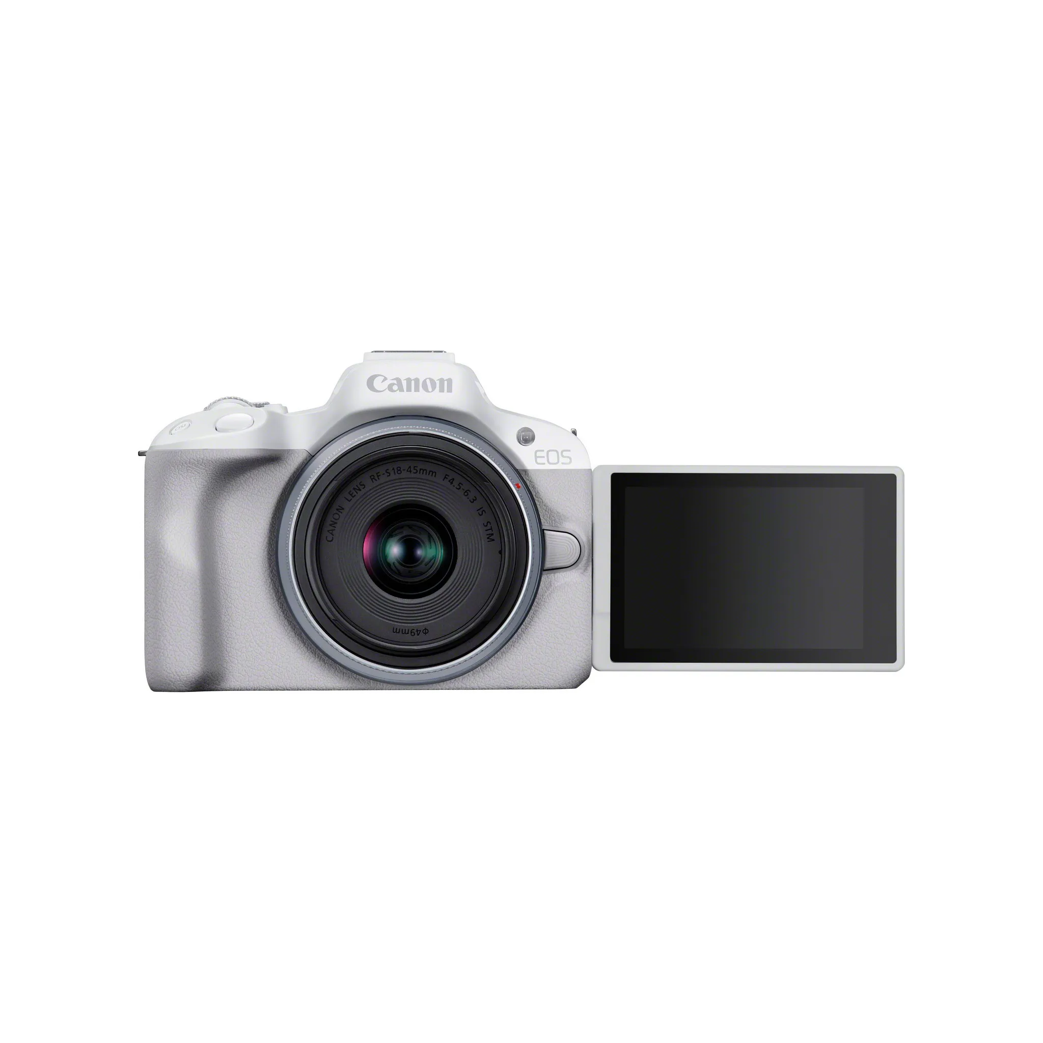 Fotografie 8 - Kompakt s výměnným objektivem Canon EOS R50 + RF-S 18-45 mm IS STM bílý