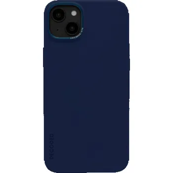 Mobilní telefon Decoded AntiMicrobial Silicone Backcover iP 14 Plus Navy Peony