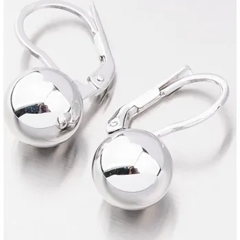 Náušnice Dámské náušnice bílé zlato 585 148P-120198