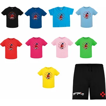 Bavlněný letní set Kouzelná beruška Barva: Žlutá, Velikost: 86/92 - 1 až 2 roky