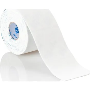 BB Tape Kinesiology Tape 5 cm x 5 m, bílá