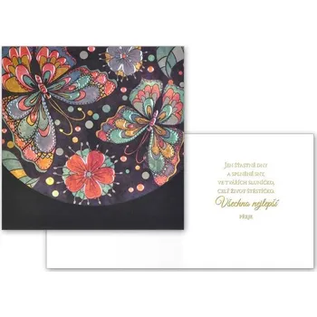 Blahopřání srdečné s textem CN-690