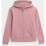 4F 4FJAW23TSWSF636 PINK Dětská mikina EU 128