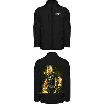 Chlapecká bunda Softshellová bunda Cristiano Ronaldo CR7 Gold Barva: černá, Velikost: 4XL