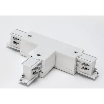 Příslušenství pro svítidlo Arelux "T" konektor TKN1010 MWH, přívod z levé strany pro lišty z řady TRACK N TKN1010 MWH