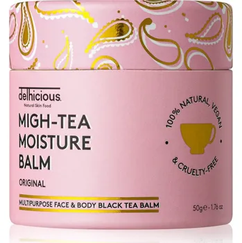 delhicious MIGH-TEA MOISTURE BALM multifunkční balzám pro velmi suchou a citlivou pleť 50 g