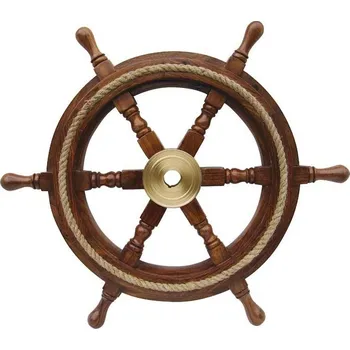 SEA Club Kormidelní kolo 45 cm zdobené lanem