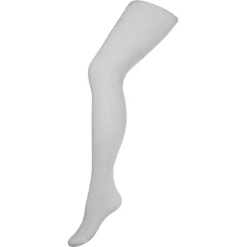 Dětské bavlněné punčocháče 3D New Baby šedé s puntíky, Velikost 152 (11-12r)