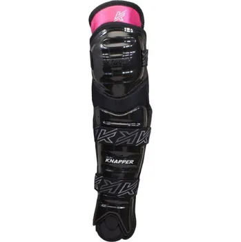 Hokejbalové holeně Knapper AK5, růžová, 12" Knapper