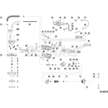 Auto-moto Rameno s hlavou DEDRA XA142210.48