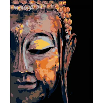 Dětské zboží Diamondi Diamantové malování - BUDDHA Rozměr: 40x50 cm, Rámování: vypnuté plátno na rám