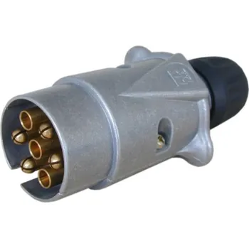 Tažné zařízení Zástrčka 7pin (DIN), kovová, IP44, Erich Jaeger