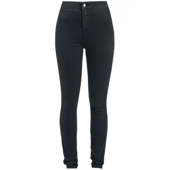 Dámské džíny Džíny z Noisy May - Džíny s vysokým pásem Ella - Ženy - černá