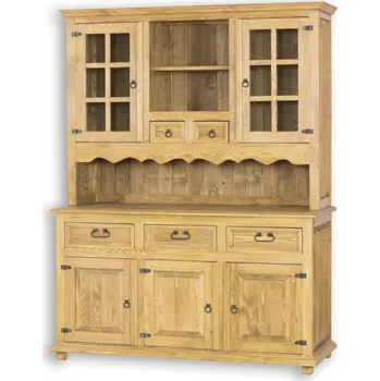 Příborník do zásuvky NZL-KR808 Příborník / kredenc masiv Rustikal - 152/196/56 (š/v/h)