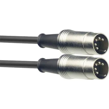 Příslušenství ke zvukové technice Stagg SMD2, kabel midi DIN/DIN, 2m