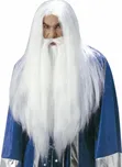 Vousy s vlasy bílé