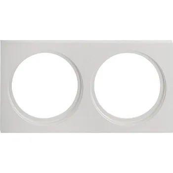 Příslušenství pro svítidlo Arelux Hliníkový rám matně bílý CUM2 MWH pro dvě svítidla XCLUB, CU02 AL_CUM2 MWH