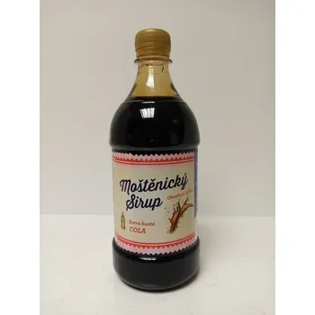 Moštěnický sirup Cola extra hustá 700 ml
