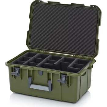 paleta Ochranné kufry Pro 60 x 40 x 27,8 cm - Olivově zelená - Olivově zelená - materiál: PP - CP 6427 B5-6003