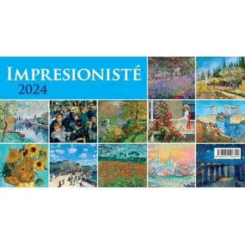 Kalendář BB Art stolní kalendář Impresionisté 2024