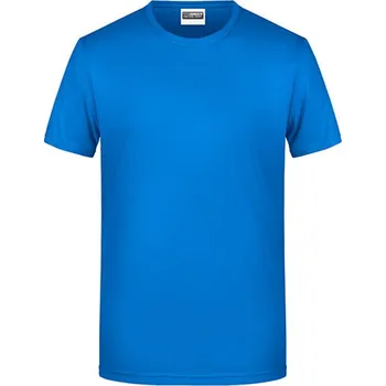 Pánské tričko James&Nicholson JN8008 Pánské triko 8008 Cobalt XXL
