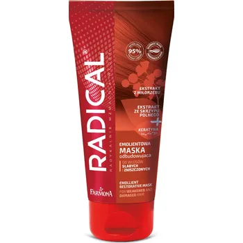 Vlasová regenerace Radical Repairing zvláčňující regenerační maska pro oslabené a poškozené vlasy, 100 ml