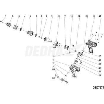 Převodový olej Montáž převodovky DEDRA XDED7974.06