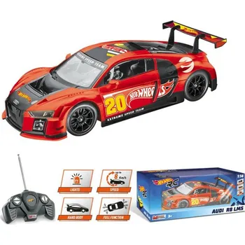 RC model auta Hot Wheels RC Audi R8 LMS - auto na dálkové ovládání