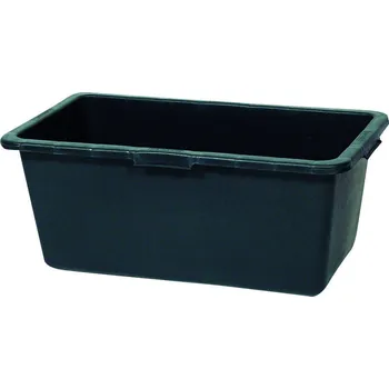 Zednická nádoba Maltovník obdélníkový Eco velký 790 x 485 x 300 mm černý 115 l